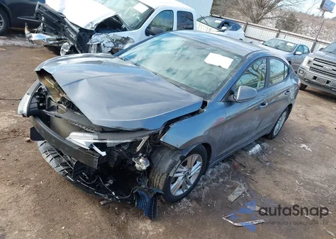 2019 Hyundai Elantra from USA, damaged, VIN 5NTD84LF9KH476741